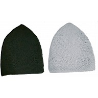 Combo Prayer cap for men- Black and Grey Combo Prayer cap for men- Black and Grey